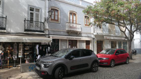 Lagos - parking in the middle of town