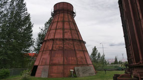PG forestry museum - a beehive burner
