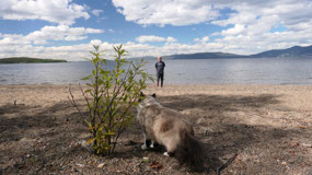 Stuart Lake - time for the beach