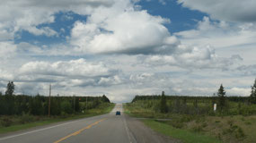 the road to Stuart lake