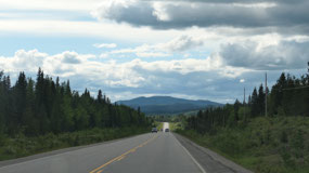 always on the way north
