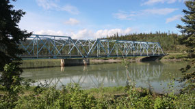 Whitehorse - at the Yukon River