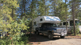 Whitehorse - our campground