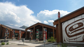 Carcross - totem poles