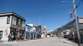 Skagway - the old town and the bar