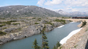 White Pass - along the pass