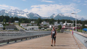 Haines - on the dock