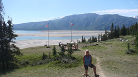 Kluane Lake - Soldiers summit