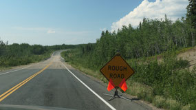 Alaska - some rough roads