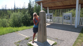 At the Border - I'm in both countries
