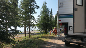 Lakeview campsite - relax