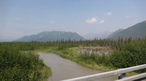 Richardson Hwy - it gets clear