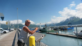 Valdez - enjoying small boat harbour