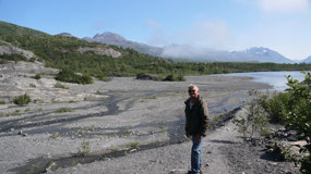 Worthington Glacier - the river bed