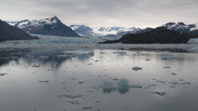 Columbia Icefield - it sparkles in the water