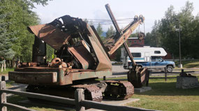 Alpine Historic Village - lots of old equipment