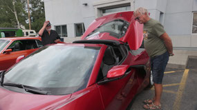 Palmer carshow - who are also corvette owners