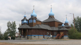 Anchorage - an old orthodox church