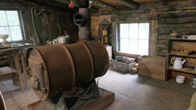 Soldontna homestead - what a cool stove