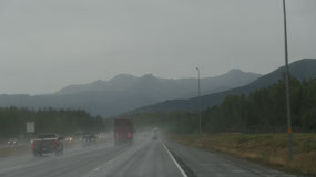 it is raining in Alaska