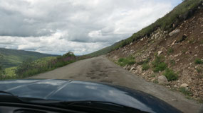 Hatcher Pass - Paul had fun driving