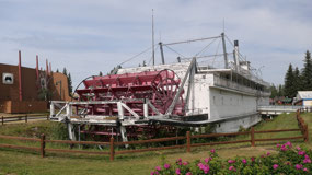 Fairbanks - Pioneer Park - the steam wheeler