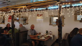 Fairbanks - we go out for supper :-)