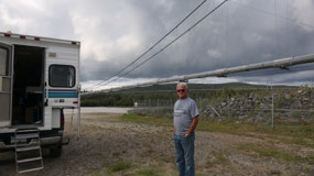 Tanana River - we camp near the pipeline