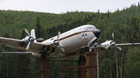 Chena Hotsprings - an old Cargo plane
