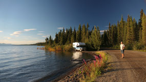 Atlin Lake - amazing colors
