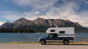 Atlin Lake - what a perfect adventure vehicle