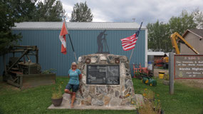 Fort Nelson Museum - at the unique museum