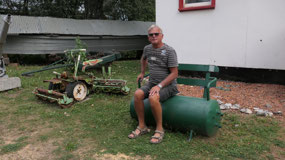 Fort Nelson Museum- a cute bench