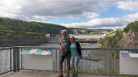 Peace Canyon Dam - we are here