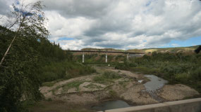 Peace River Valley - and our street underwater