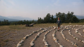 Grande Cache - walking in circles