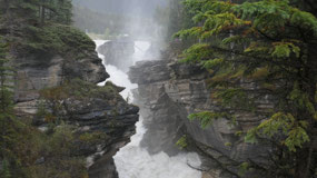 Icefield Parkway - Athabaska falls
