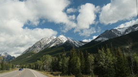 Kananaskis - the snow looks so cool
