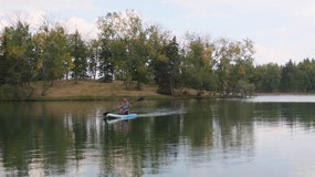 Calgary - at Gerry's - on the lake