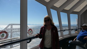Ferry ride to the Island