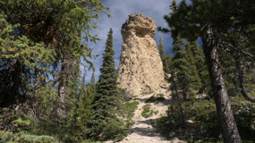 Stone Mountain PP - erosion pillars