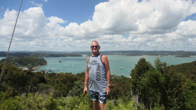 Russell - view on the bay of islands
