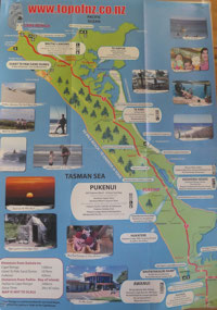 We head to the North end of NZ