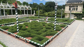 Hamilton gardens - tudor garden
