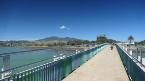 Raglan - view to the peninsula