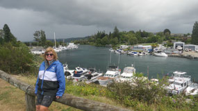 Taupo - view on the Marina