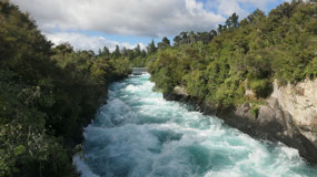 Taupo Huka Falls - the wild river