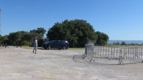 Rotorua - Ohinemutu - here it smokes everywhere