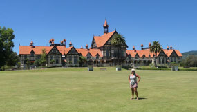 Rotorua - the famous old bath house