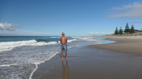 Papamoa Beach - and only us